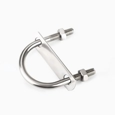 304 스텐 유볼트 M6x18 둥근 U 볼트 배관 파이프 고정 고리 클램프
