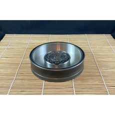 周錦香 錫盒 佛珠純錫收藏盒 沉香佛珠 檀香佛珠適用 養珠盒 佛珠盒 收納盒 展示盒 手珠盒 整理盒 珠寶盒 念珠盒, 1個, 錫盒(不含錦盒)