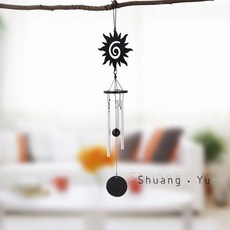 迷你鋁棒風鈴 掛飾 女生節日禮物 房間裝飾, 小精靈小鋁棒--太陽, 小精靈小鋁棒--太陽