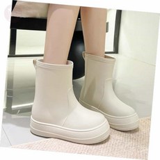 심플 레인부츠 비올때신발