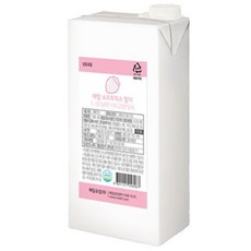 매일 소프트믹스 딸기 1L 냉장 아이스박스무료포장 및, 2개