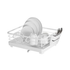 [니토리 일본이케아] 니토리 자동 물빠짐 식기 건조대 M L 화이트 / 라지 L, 2개, 1단