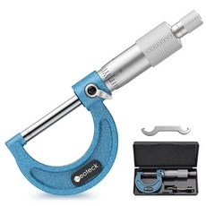 Neoteck 01\" Outsde Mcrometer 0.0001\" Resoluton CarbdeTpped Anvls Precson Mechancal AntGlare Gradua, Neoteck 01" Outsde Mcrometer 0