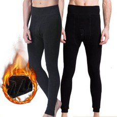 융털쫄쫄이 남성용 겨울 보온 방한용 융털 쫄쫄이 기모 레깅스 689000EA (1EA)