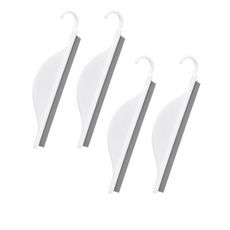 구디푸디 욕실 물기제거 미니 스퀴지 고리형, 4개, 믹스