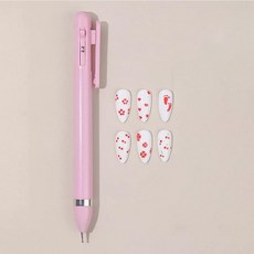 고네일 / 엔리안 심플 4WAY 멀티 도트펜 도팅펜 도트네일 2종 (택1), 1개, 핑크