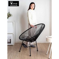 커피숍 야외 제품 의자 테라스 인테리어, 1개, 13. 라탄 로킹의자
