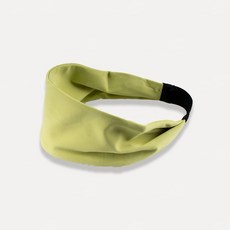 島嶼穩動 冷感運動頭帶【現貨】運動髮帶 止汗帶 吸濕排汗, 檸檬綠, 1個