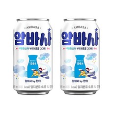 암바사 뚱캔 345ml x 8캔/12캔/24캔/48캔, 8개