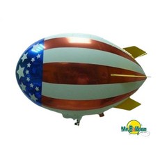 氣球先生嚴選 遙控小丑魚 遙控飛天泡泡 遙控飛行船 遙控氣球 台灣現貨, 1個, 飛行船氣球一組