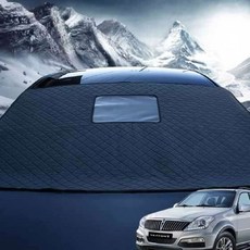 렉스턴커버 자동차성에방지커버 렉스턴 성에방지 맞춤형 블랙박스형 블랙박스가림, SS03_렉스턴 01-17년