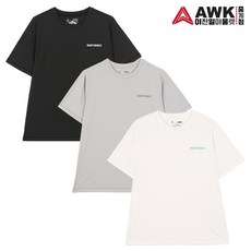 [AWK 중계점] *25S/S시즌 특가SALE* 에센셜 반팔 래쉬가드 (3Color) 라운드넥과 여유있는 핏으로 활동하기 편한 캐주얼한 무드의 반팔티 래쉬가드
