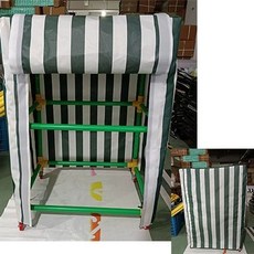 온코 공 정리함 체육관 학교 배구 바구니 농구 볼캐리어, 1개, 볼프레임 커버 이층