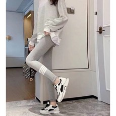 JDUDS 運動風彈力內搭褲 雙條紋 莫代爾棉款/薄款