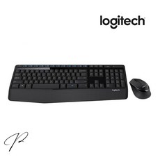 로지텍코리아 MK345 무선 키보드 마우스세트 (정품), 혼합색상, 인체공학