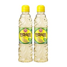 오뚜기 현미식초, 500ml, 2개