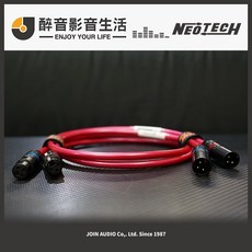 萬隆 Neotech NEI-3004G XLR平衡訊號線 G-UPOCC石墨烯單結晶銅導體 公司貨, 1個, 4m