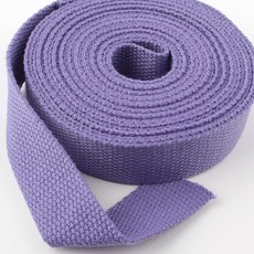 Joeunmall 폴리혼방 가방끈 멜빵끈 웨빙끈 20mm 웨이빙(5마), 1개, 20mm-퍼플