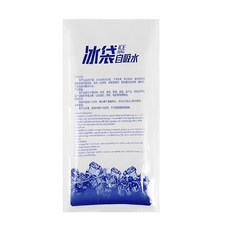 ICE BAG自吸水冰袋 PE材質安全無毒 冷藏保鮮 可重複使用, 100ML, 1個