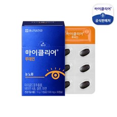 종근당건강 아이클리어 루테인, 1개, 30정