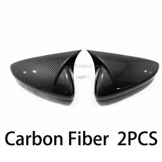 마쯔다 차량용 카본 파이버 사이드미러 보호 커버 방수 스크래치 방지 개조, 1개, 3. Carbon Fiber C