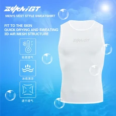 ZYKNIGT 사이클링 조끼 남성용 여름 초박형 통기성 기본 셔츠 도로 자전거 저지 빠른 건조 운동복