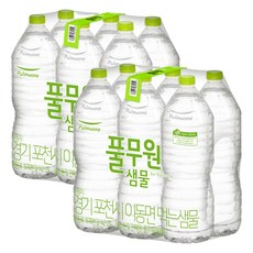 풀무원 풀무원샘물 by Nature 2L x 12병, 12개