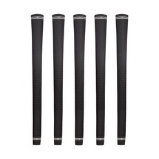 그린유니언 팔레트 10컬러 아이언 골프 그립, 1세트, 블랙