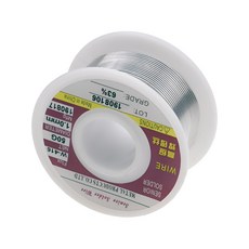 납땜용 실납 인두기 납땜기 와이어 유연납 50g 0.6mm, 1개