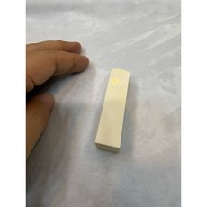 純天然猛獁象牙印章（方章）可自費開立台灣證書 猛獁象牙印鑑 方形印章, 1個