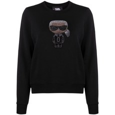 칼 라거펠트 K/아이코닉 스파클 스웨트셔츠