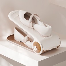 可調節收納雙層加厚鞋架分層鞋託家用宿舍鞋子收納架鞋櫃日悅星辰, 1個, 乖乖熊(一個裝):如圖