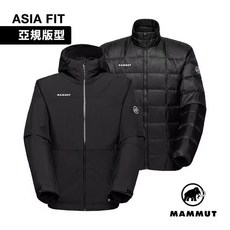 MAMMUT亞洲版型GORE-TEX防水透氣連帽外套，輕量化戶外運動首選