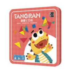 孩子王 創意七巧板 Tangram 益智桌遊 (繁體中文版), 1個