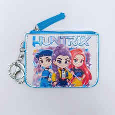 HUNTRIX K-POP獵魔女團 皮革卡套零錢包, 1個, A