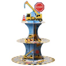 派對三層蛋糕架, 工程車主題, 1個