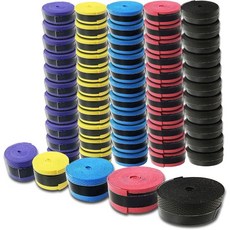 테니스 라켓 손잡이 그립 테이프 소모품 60Pc 미끄럼 방지 오버그립 고흡수성 배드민턴 피클볼