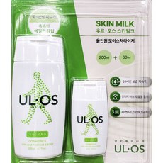 우르오스 피부중건성용 스킨밀크 200ml+60ml 바디워시, 1