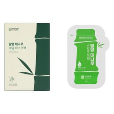 담양 대나무 수딩마스크팩 5P 2세트, 10개, 10ml