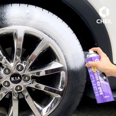 제일 버블폼 타이어 세정 광택제, 500ml, 1개