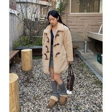 체이스컬트 W 보아 롱 더플 코트