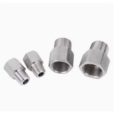 M5 M6 M8 나사 M10 고압 스테인레스 미터 BSP 파이프 스틸, Female-Male, F M10x1-M M10x1, 1개