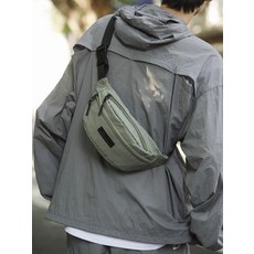 네파슬링백 남성 운동 러닝 경량 슬림 크로스백 미니 배낭, 3. 오렌지