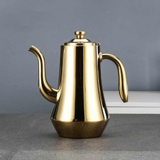 북유럽 국산 스텐 주전자 티 포트 차 거름망 스테인리스 호텔 레스토랑 코스트코 로즈골드 1.5리터 1개 로즈골드 1.5리터 1개, 골드 2.0L * 1개