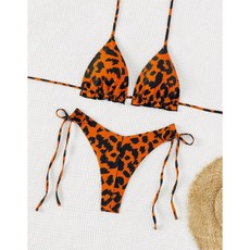 마리아라벨라 열렬한 핑크 화끈한 섹시 비키니 수영복 여자 수영복 세트 글래머 수영복 sexy bikini swim suit set 여름 비키니 수영복colorful leopard