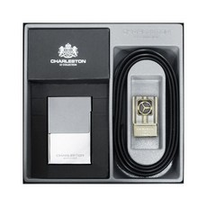 찰스톤 카드지갑 소가죽 남성밸트세트 기념선물