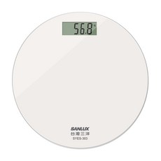 台灣三洋 圓形數位家用體重計SYES-303 原廠保固 公司現貨 超值特惠 送禮自用皆宜, 1個