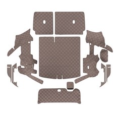 루젠 디 올 뉴 셀토스 SP3 트렁크매트 차박 풀커버, 마롱브라운, 셀토스 SP3 스피커무