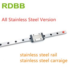 440C 스테인레스 스틸 레일 및 캐리지 MGN7 MGN9 MGN12 150 200 210 220 250 300 350 400 450 500mm MGN9H MGN12H Voron, 320mm, [01] MGN9H, 1개