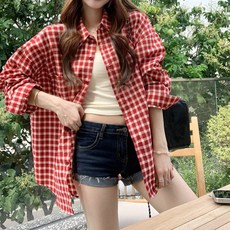 투니스 여성 컴포트 패턴 셔츠
